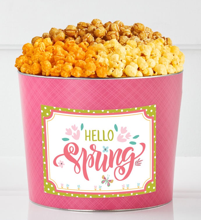 Tins With Pop® Hello Spring Typography